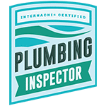Plumbing Inspector InterNACHI Badge