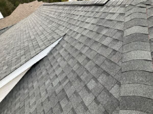 Rear left of roof